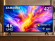 Телевізор Samsung 42&Prime; LED 4K UHD Smart TV на Android 14, Wi-Fi, кріплення в комплекті TG-SAM-42-01 фото 1