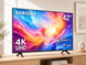 Телевізор Samsung 42&Prime; LED 4K UHD Smart TV, Wi-Fi, Bluetooth, кріплення в комплекті TG-SAM-42-02 фото 3