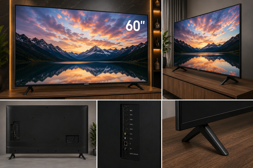 Телевізор Samsung 60&Prime; LED 4K UHD Smart TV, Wi-Fi TG-SAM-60-02 фото